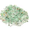 Venta al por mayor de accesorios de joyería DIY Jade suelto Jade A bienes color Jade birmano cuentas de ábaco material al por mayor