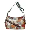Nova Bolsa de Maternidade Feminina Grande Capacidade Costura Trabalho Deslocamento Couro Macio Múltiplos Bolsos Bolsa Feminina Bolsa de Ombro Bolsa de Ombro Retrô
