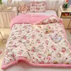 Nuevo Tipo A Grado Materno e Infantil Algodón Puro Dormitorio Infantil Edredón de Invierno Edredón de Frijol de Algodón Edredón Infantil Dibujos Animados Núcleo de Edredón Engrosado