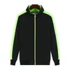 Sudadera de Cuello Alto para Primavera y Otoño, Estilo Delgado con Estampado/Bordado de Logo, Adecuada para Eventos de Equipo y Corporativos, Moderna y de Corte Holgado