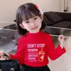Y2223# playera de terciopelo para niña del Joker manga larga ropa para niños nueva playera de otoño top playera básica para niños grandes