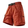 Shorts de Trabalho de Nylon de Alta Qualidade Seleção Premium Transfronteiriça para Homens, Moda Esportiva ao Ar Livre Versátil Shorts de Cinco Pontos Tendência