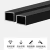Escritorio de computadora moderno minimalista, escritorio de acero y madera para uso doméstico, escritorio de oficina para una persona, adecuado para apartamentos pequeños y dormitorios, escritorio de estudio y escritura