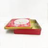 Caja de Lata Personalizada para Pasteles de Luna de Dongguan Caja de Embalaje Cuadrada de una Sola Capa para 4/6 Piezas Caja de Lata para Pasteles de Luna del Festival de Medio Otoño