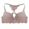Sujetador Push-Up de Espalda Bella con Cierre Frontal Zeriluna en Múltiples Colores, Amigable con la Piel, Transpirable, Moldea el Cuerpo, Ropa Interior Push-Up de Espalda Bella sin Costuras