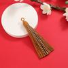 11CM Xizang borla de algodón frotada a mano borla bolsa colgante adornos cuentas de Buda pulsera de mano color mixto oreja colgante joyería hecha a mano DIY