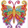 Nuevas pegatinas de dibujos animados para niños con pintura de diamantes completa, pegatinas gratis, pegatinas hechas a mano, pegatinas