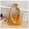 Bolso con Estampado de Leopardo para Mujer 2025 Nuevo Estilo Verano Estilo Relajado Perezoso Bolso de Lona Bolso Tote de Gran Capacidad Bolso de Hombro