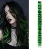 Extensões de Cabelo Europeias e Americanas para Comércio Exterior, Clip-In Sem Costura Estampa de Leopardo, Mechas Coloridas, Tonalização Pendurada na Orelha, Mechas Falsas Coloridas, Sem Costura Invisível
