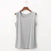 Chaleco Delgado de Modal para Mujer de Verano, Chaleco Holgado Talla Grande, Chaleco Oversize para Mujeres Talla Grande 100 kg Capa Base