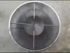 Pantalla de secadora, embudo de descarga de plástico para horno, pantalla de filtro, accesorios de barril de secado de material de horneado tipo tolva de acero inoxidable, pantalla inferior