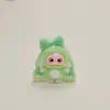 Nuevos Adornos Pequeños de Dibujos Animados Flockados para Bebés Cadena para Llavero de Teléfono Móvil Colgante Diy Moda Juguete Bolsa Sorpresa Grano Pequeño Lindo