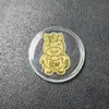 Pegatina para Teléfono Móvil de Oro Puro 999 Año Nuevo del Caballo con Símbolos de Buena Fortuna, Temática de Princesa, Buena Suerte y Riqueza, Venta al por Mayor de Negocios para Año Nuevo