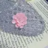 Coreia do Sul Mesmo Estilo Flor de Lantejoula Flor de Sapato Brilho Diamante Miçanga Feita à Mão Estilo Coreano Doce Alto Senso Flor Decorativa para Sapato Joia de Sapato