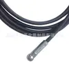 Suministro de Equipo Deportivo Cable de Acero Plástico Recubierto de PVC Cable de Acero para Tirar Cuerda de Acero Recubierta de Nylon Negro