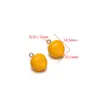 Colgante Serie Frutas de Acero Inoxidable Colgante Sólido de Calabaza Fresa Accesorios Versátiles para Collares Pendientes Accesorios