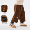 Falso dos piezasPantalones de algodón con forro polar Dudu Home para niños Pantalones largos de invierno nuevos para niños Pantalones cálidos de invierno para bebé