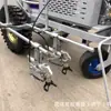 Máquina de Marcação de Linha por Spray Frio de Empurrar Manual com Pistola Dupla para Estradas, Estacionamentos, Vagas de Estacionamento, Oficinas, Armazéns e Ruas Comunitárias