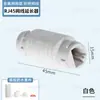 Adaptador Extensor de Cable de Red Conector Pan Shield a Conector RJ45 Red Gigabit Doble Paso Adaptador de Banda Ancha Paso a Paso