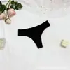Tanga Clásico de Color Sólido en Stock Talla Grande Transfronterizo Amazon Sexy Alta Elasticidad Cómodo Algodón Puro en la Entrepierna Calzones para Niñas