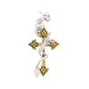 Broche de Moda Explosiones Europeas y Americanas de Alta Gama para Mujer Retro Sensación de Alta Gama Nicho Exagerado Diamantes Incrustados Animal Ramillete Pin Accesorios