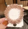 Coreia do Sul Dongdaemun Anel de Cabelo de Pérola Celebridade da Internet Nova Pulseira Elástico Prendedor de Cabelo Feminino Acessórios de Cabelo Adorno de Cabeça Joia de Bola