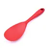 Juego de Cuatro Piezas de Utensilios de Cocina de Silicona para Fábrica Colador Tipo Zapatilla Cuchara para Arroz Cuchara de Cocina Multifuncional Juego de Zapatillas