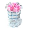 Pequeño ramo de jabón estilo fragante decoración tres rosas pequeño ramo cumpleaños día de San Valentín día del maestro regalo de flor eterna