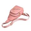 2023 nuevo bolso cruzado de pecho para mujer, moda hilo bordado rómbico, bolso bandolera de hombro, calle, nailon, simple, bolso de pecho
