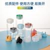 Xilin Botella de Vidrio Transparente Tapón Interior de Diez Colores 10ml Botella para Polvo Liofilizado de Belleza Médica Empaque de Sub-Botella de Esencia