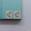 Correa de Reloj Accesorios para el Cabello 1.4cm Mini Dibujo Animado Etiqueta Tejida Pequeña Etiqueta de Tela Cuerda para el Cabello Hecha a Mano DIY Banda de Goma Pegatina de Transferencia Térmica