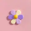 Accesorios Brillantes de Puntos Coloridos Flor de Seis Pétalos DIY Funda para Teléfono Móvil Tocado Pasador Joyería Pegatina Decorativa para Vaso de Agua Venta al por Mayor