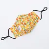 Mascarilla Infantil de Algodón Puro con Dibujos Animados Lindos, Mascarilla Protectora Cálida a Prueba de Viento para Otoño e Invierno para Protección al Aire Libre con Válvula