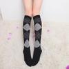 Calcetines deportivos moda tiro callejero rombos británicos cuadros calcetines de media pantorrilla calcetines hasta la rodilla calcetines para botas de mujer primavera y otoño venta al por mayor