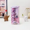 Set de papelería combinado de dibujos animados Sanrio para estudiantes de primaria, Estuche bonito, Útiles escolares, Regalo de cumpleaños para niños