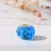 Han Yuyuan contas de vidro coloridas luminosas com furo grande Acessórios de vidro DIY material Contas para pulseira Contas atacado