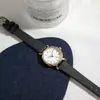 Relógio Feminino Casual Simples Moda Personalizada Estilo Universitário Roman Scale Mostrador Pequeno Formato de Losango Pulseira de Couro Quartzo