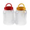 5.00kg botella de plástico para miel PET transparente grado alimenticio plato sellado frasco de salsa picante 3.00kg 4.00kg 5.00kg lote grueso B & r
