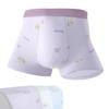 Ropa interior deportiva casual simple para hombre, cómoda, transpirable, respetuosa con la piel, bóxers suaves