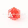 Suministro Directo de Fábrica Dnd Dungeons and Dragons Juego de Mesa Poliédrico Z08 Ojo de Gato Naranja-Rojo Juego de Siete Dados