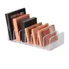 Novo Porta-armazenamento de Paleta de Sombras, Caixa de Pó Transparente, Compartimento de Gaveta de Mesa, Organizador de Maquiagem e Cosméticos