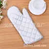 [Zoujia] Presente para Eletrodoméstico Luvas para Micro-ondas Luvas de Forno Isolamento para Assar Resistente a Altas Temperaturas Poliéster Revestido de Prata Presente Espessamento