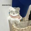 Bufanda de Peluche de Dibujos Animados Bufanda de Oso Muñeco Perro Broche Oso Oso Decoración de Mochila Escolar Accesorios para la Cabeza Accesorios para la Ropa Accesorios
