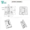 226-1-2-3 Bisagra Aleación de Zinc Acero Inoxidable 405060 Caja de Distribución Puerta de Gabinete 236 Bisagra Industrial