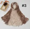 Rao Yun Venta Caliente Transfronteriza Nuevo Pañuelo de Algodón Pañuelo de Color Degradado Pañuelo Rayado para la Cabeza Estilo Retro Versátil Estampado