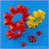 Almohadilla de Poliuretano con Forma de Flor de Ciruelo Rueda Hexagonal Acoplamiento Amortiguador Elástico Almohadilla Absorbente de Impacto de Goma en Forma de Estrella Productos