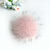 Bola de Pelo Sintético de Mapache, Colgante Pompones de Pelo Coloridos, Accesorios para Ropa, Zapatos, Sombreros, Materiales y Componentes, Suministro Directo de Fábrica