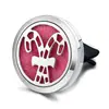 Clip de aromaterapia para coche de acero inoxidable 316L, clip para ventilación de coche, clip para bálsamo y perfume para coche, clip con forma de árbol de perfume para coche