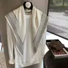 Pañuelo Chal de Seda de Lunares para Mujer 2025 Nuevo Bufanda de Verano Bufanda Triangular de Gama Alta Pañuelo para la Cabeza Cinturón Combinación