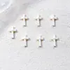 Joyería para Uñas con Color Dopamina Popular Transfronterizo Corazón de Cuervo Joyas de Resina Diamante Cruz Llevable Accesorios para Uñas Accesorios DIY